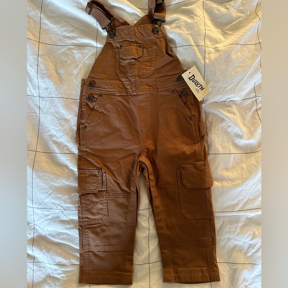 Duluth 2T Overalls New with Tags!
